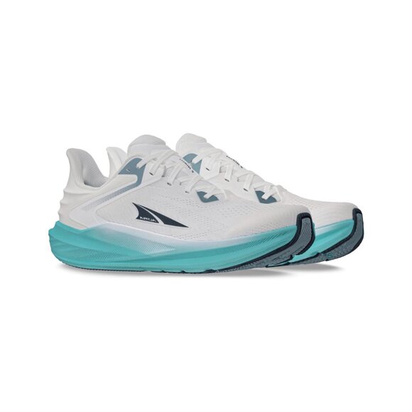 ALTRA Women's Torin 8 Zero Drop Road Running Shoe - White/Green - Picture 3 of 5